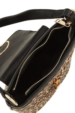 Leopard Print Crossbody Bag