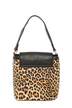 Leopard Print Crossbody Bag