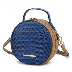 MKF Ynnari Croc-Embossed Crossbody Bag by Mia K.