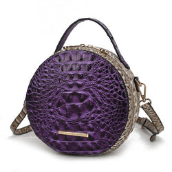 MKF Ynnari Croc-Embossed Crossbody Bag by Mia K.