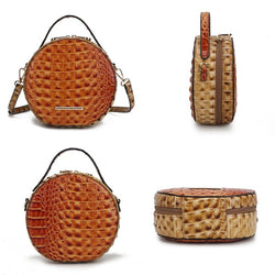 MKF Ynnari Croc-Embossed Crossbody Bag by Mia K.