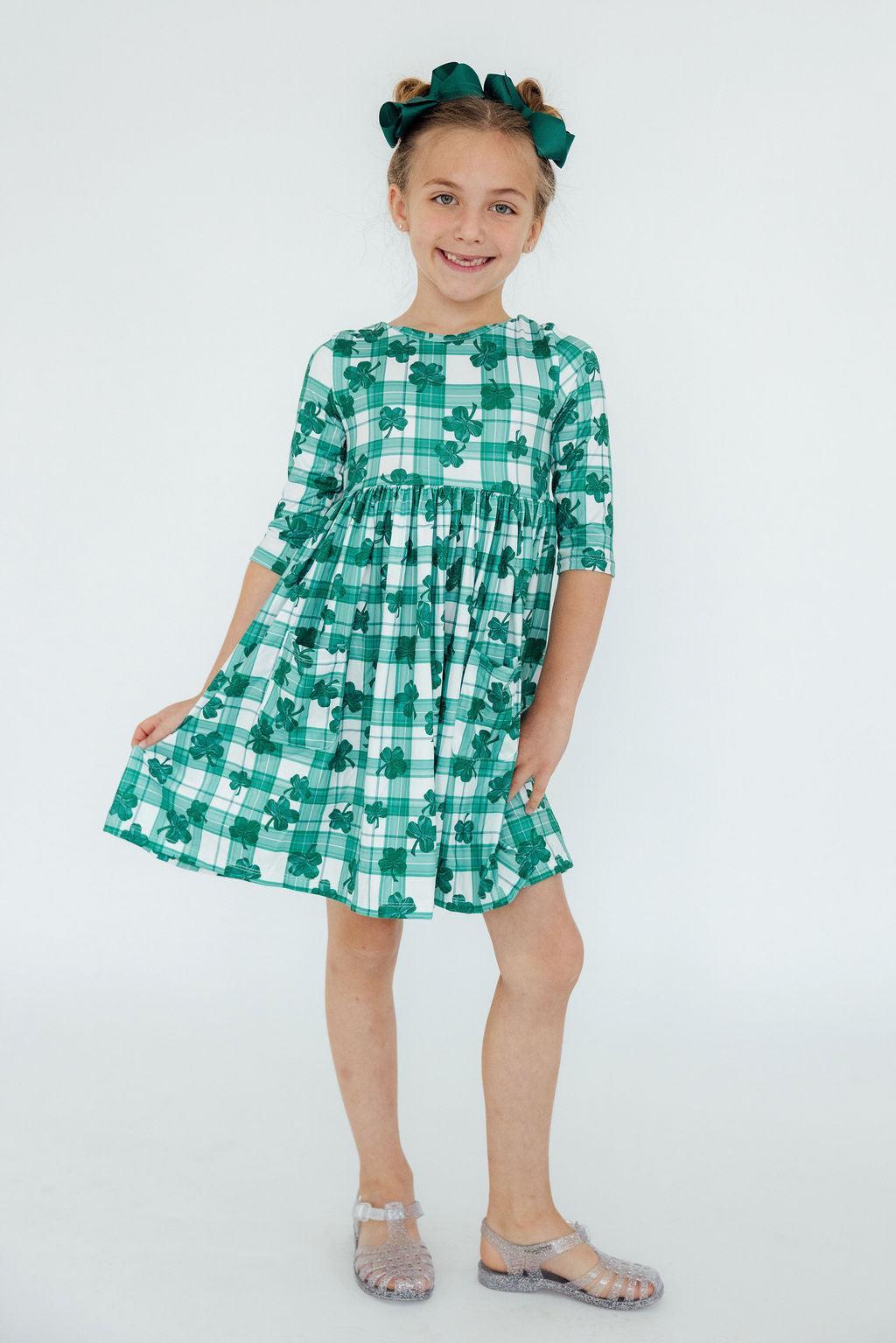Lucky One Pocket Twirl Dress