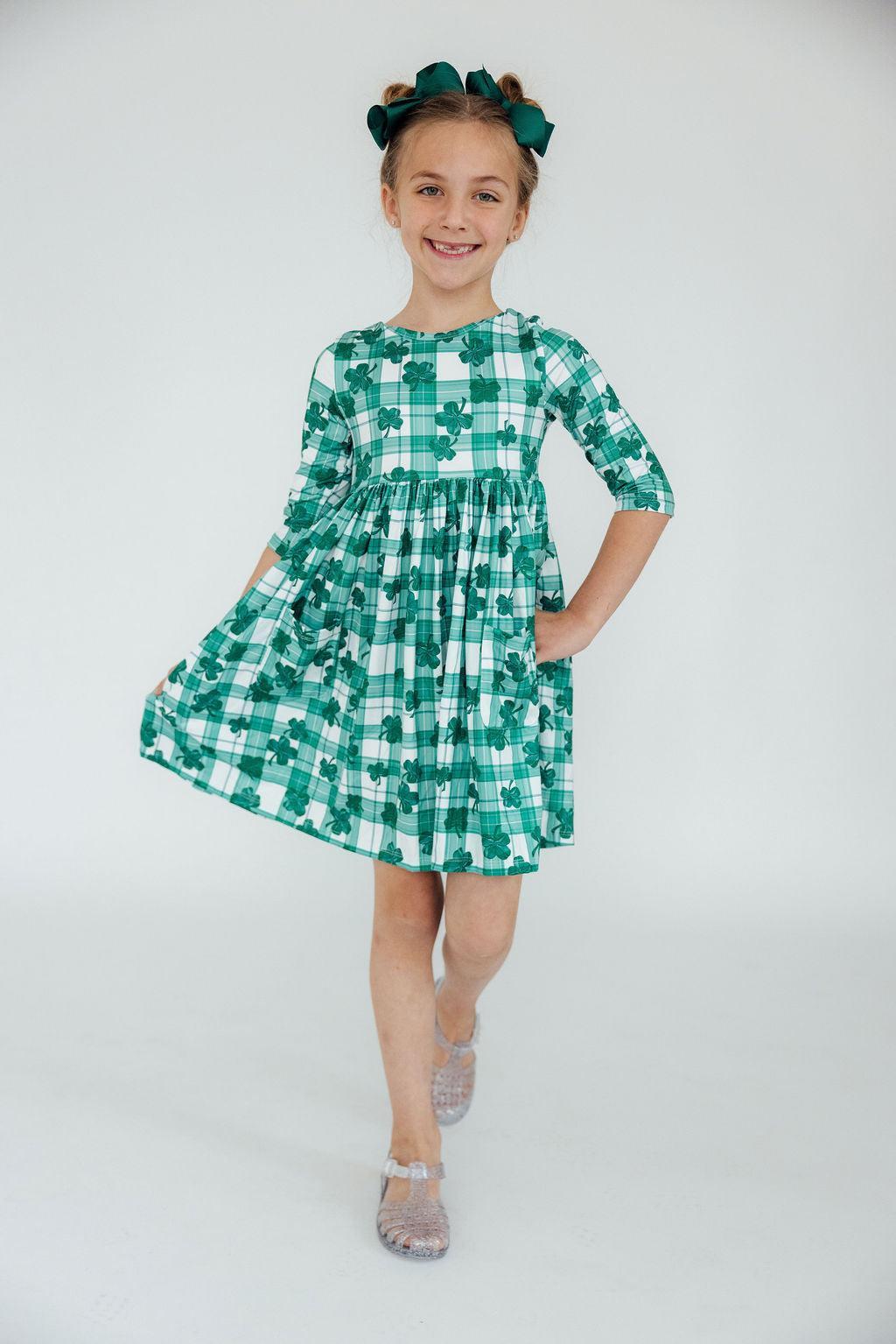 Lucky One Pocket Twirl Dress