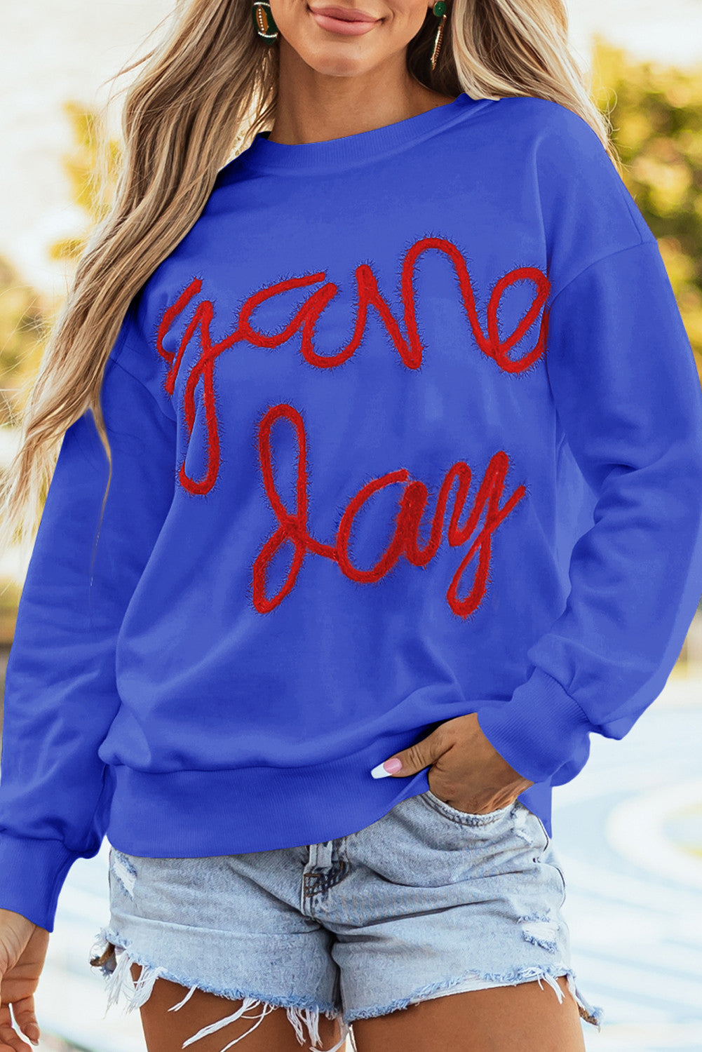Tinsel Game Day Sweatshirt WTW