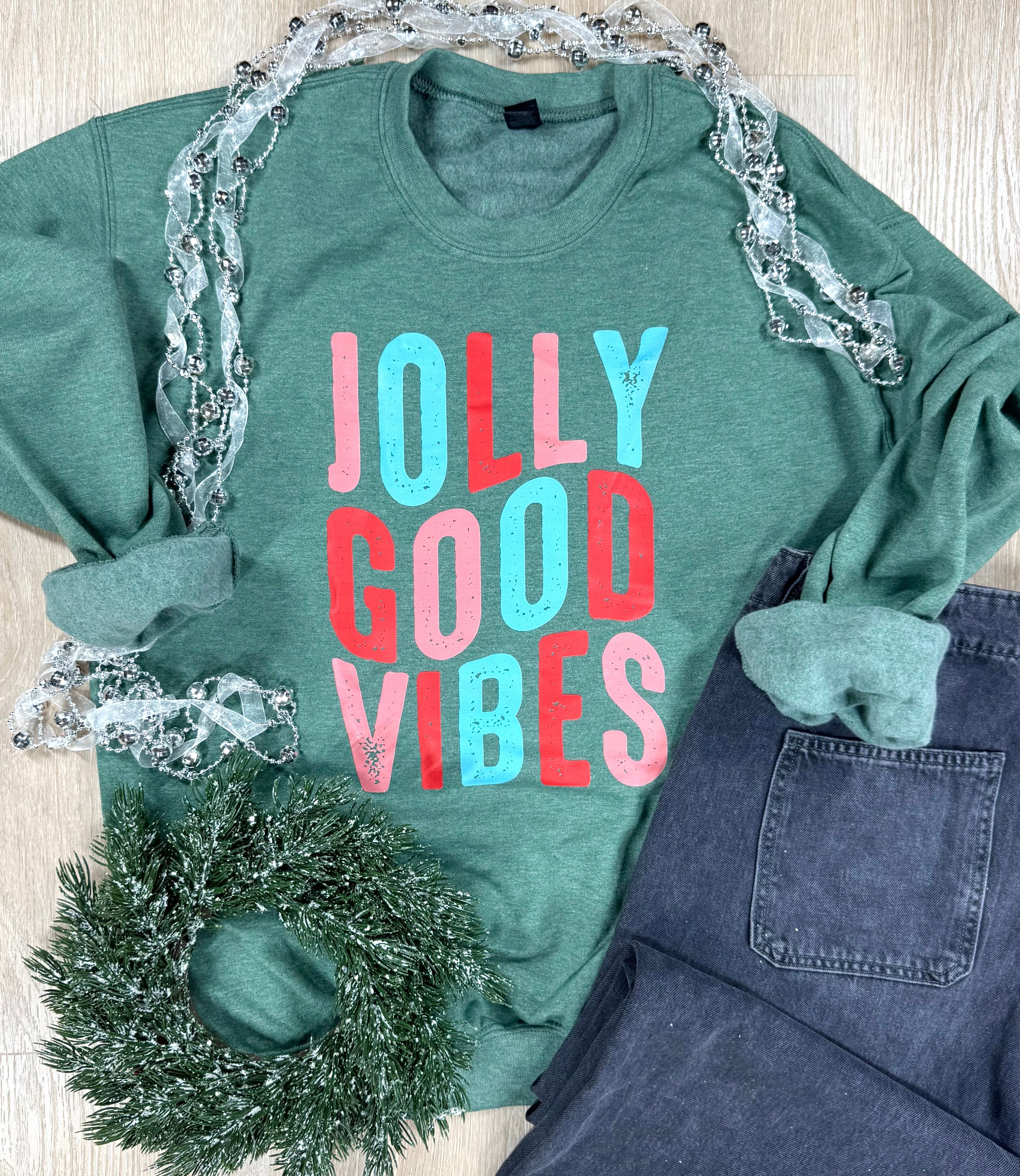 Good Vibes Graphic Sweatshirt
