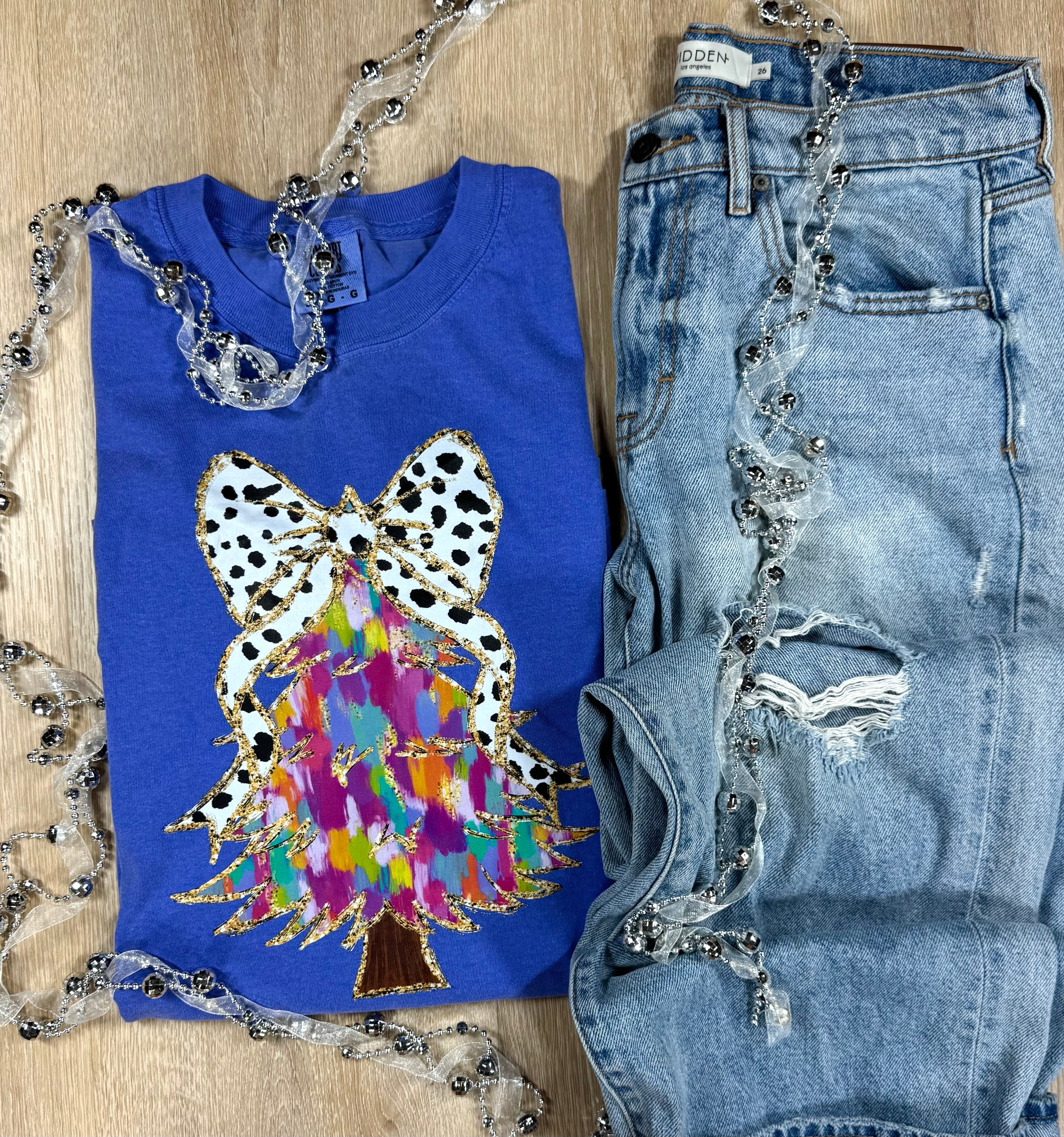 Painted Tree Short or Long Sleeve Graphic Tee