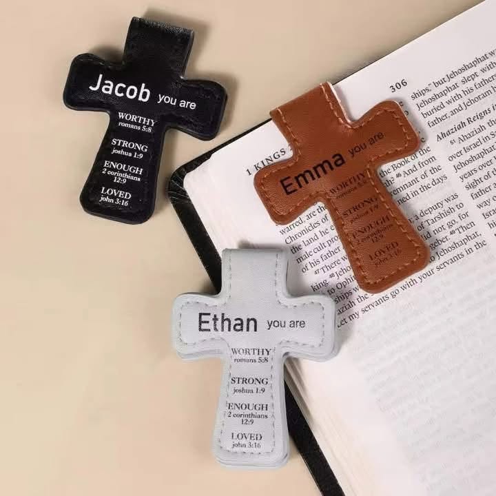 PREORDER Customizable Magnetic Cross Bookmarks