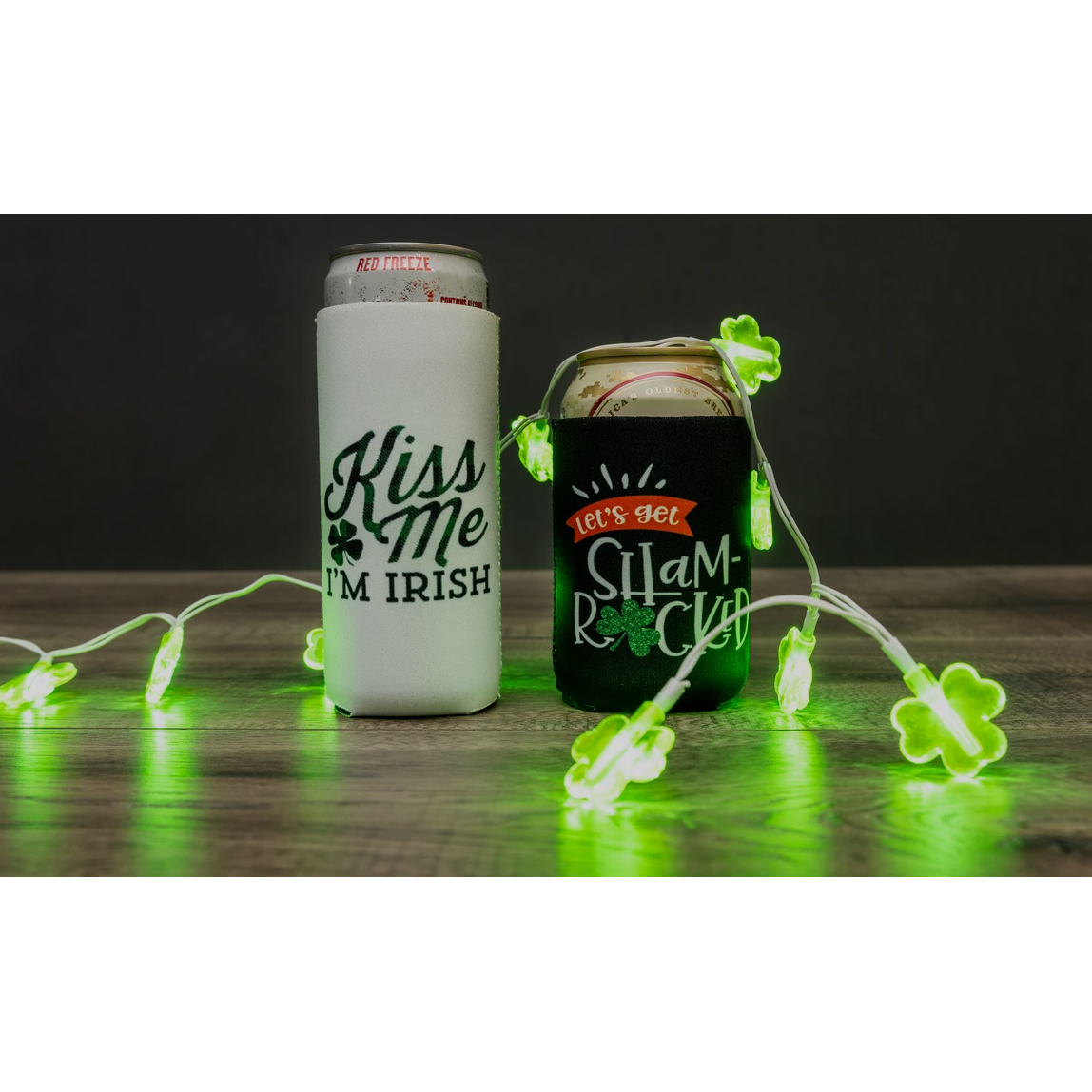 *Ready to Ship| St. Patrick’s Day Neoprene Slim & Regular Can Holders