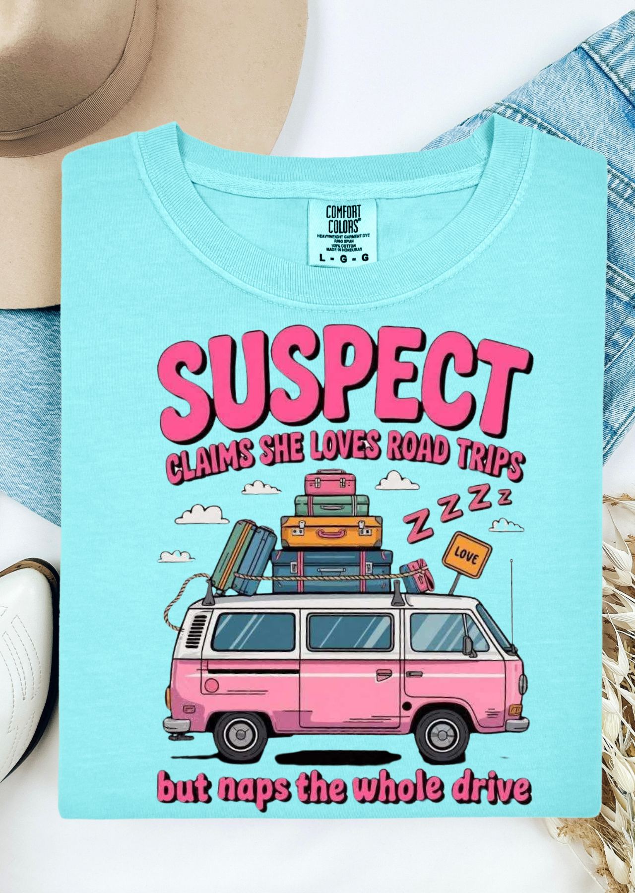 Road trips Comfort Colors T-Shirt
