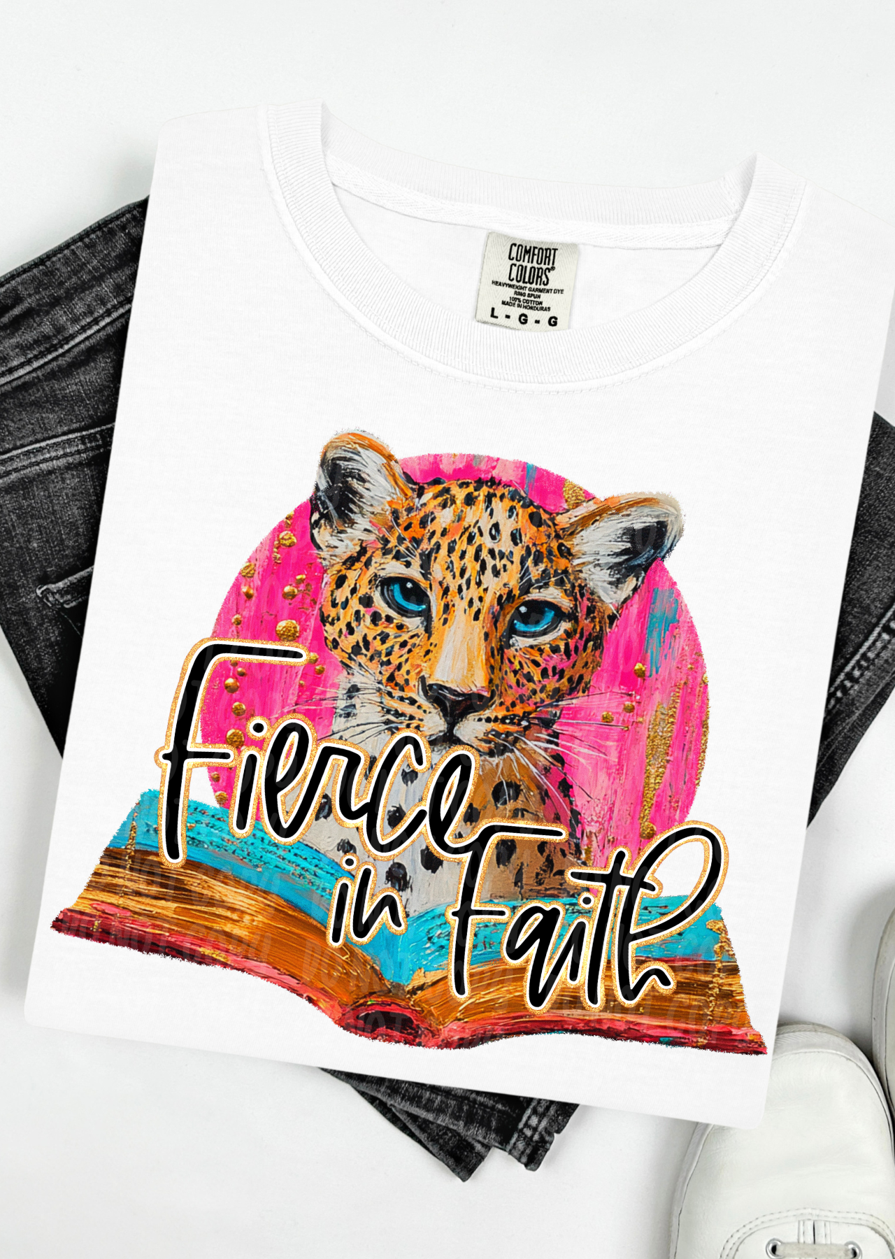 Fierce in Faith Comfort Colors T-Shirt