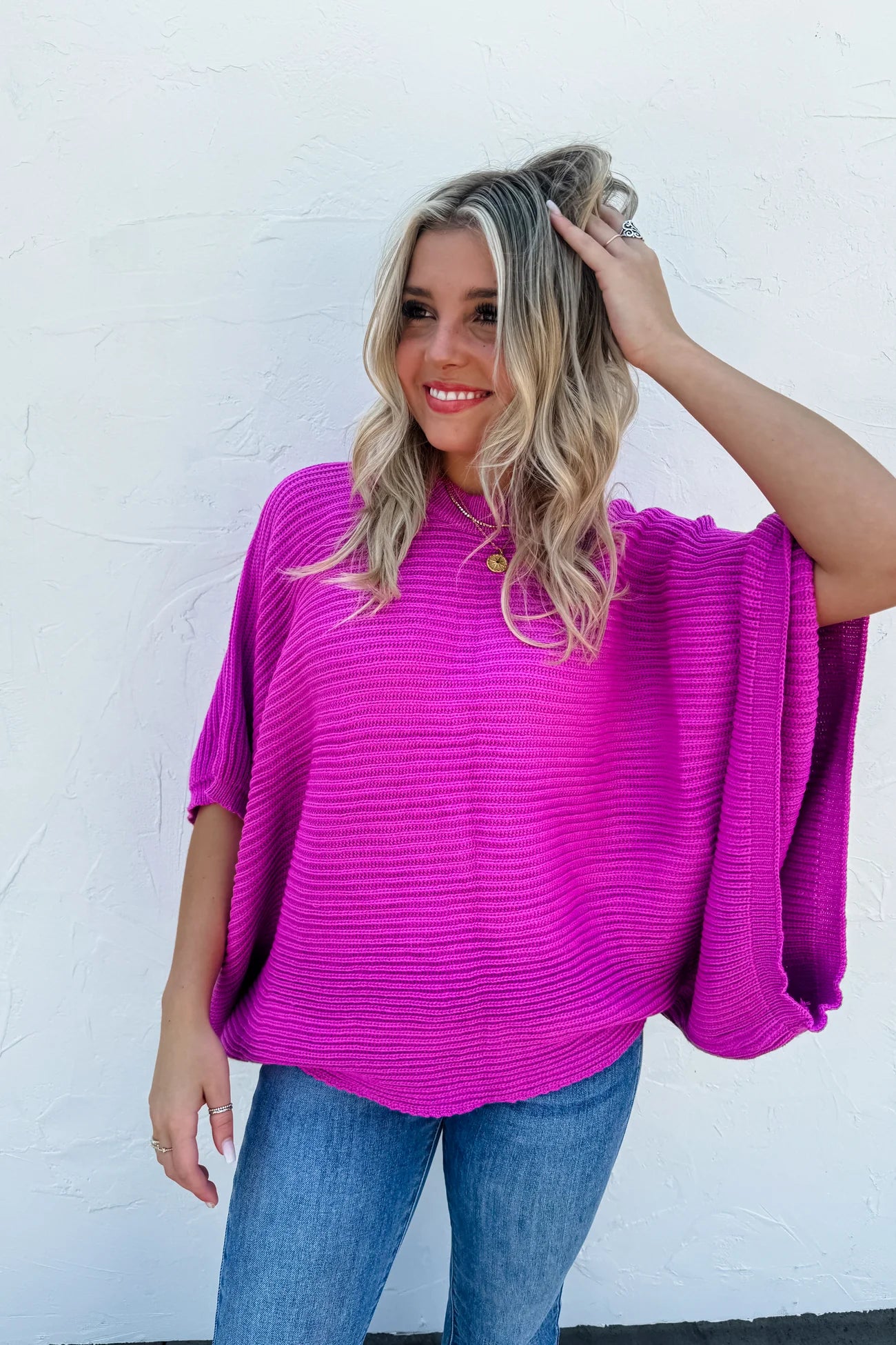 PREORDER- MEG PULLOVER PONCHO