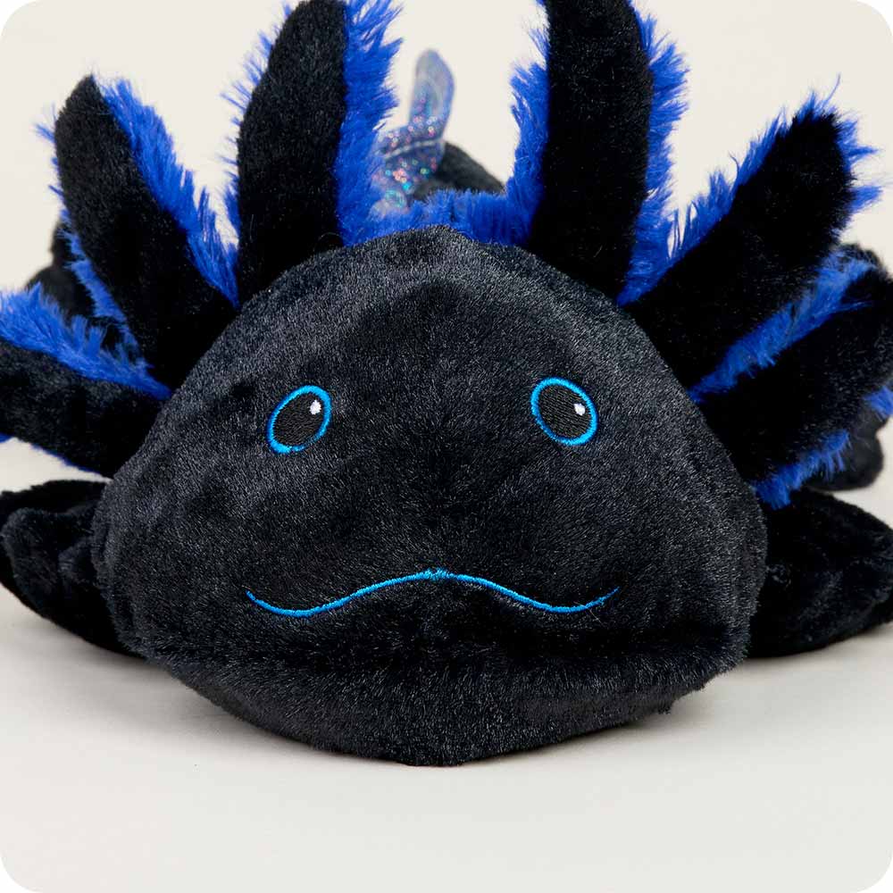 Axolotl Warmies Blue / Black ~ RTS