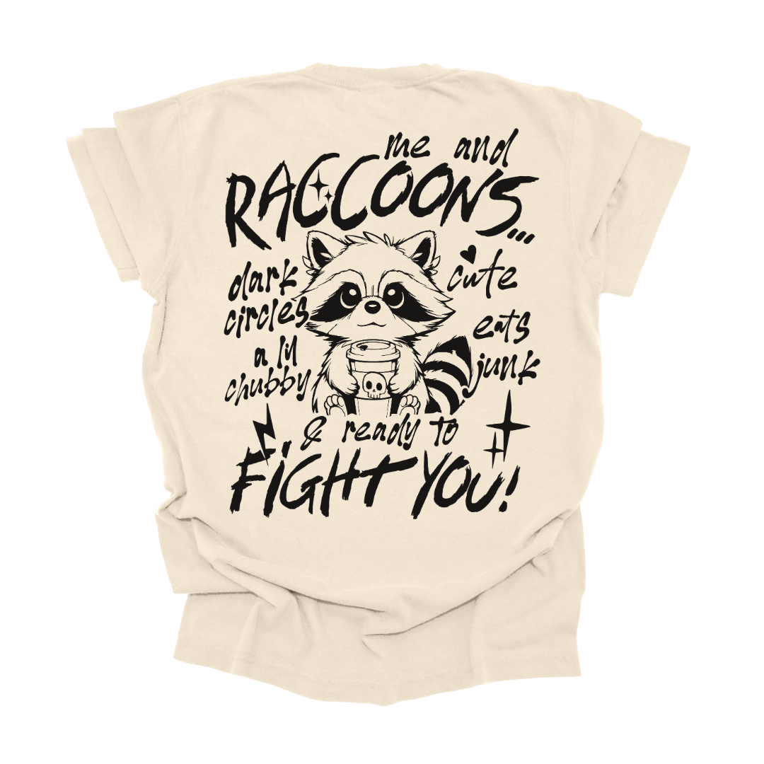 Me & Raccoons Graphic Tee