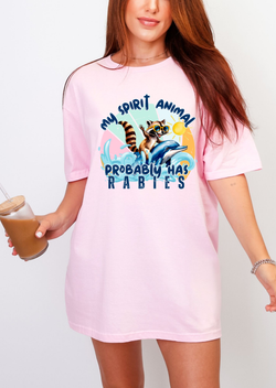 Rabid Spirit Animal Comfort Colors T-Shirt