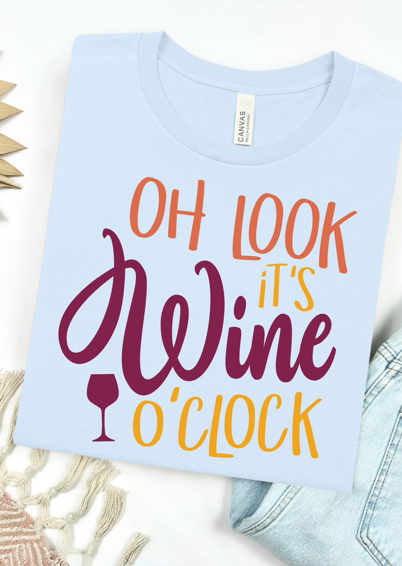 Wine O'Clock Bella Canvas T-Shirt