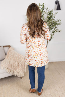 Classic Cardigan - Harvest Charm Floral