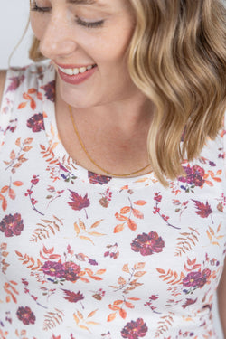 Ava Tank - Autumn Floral