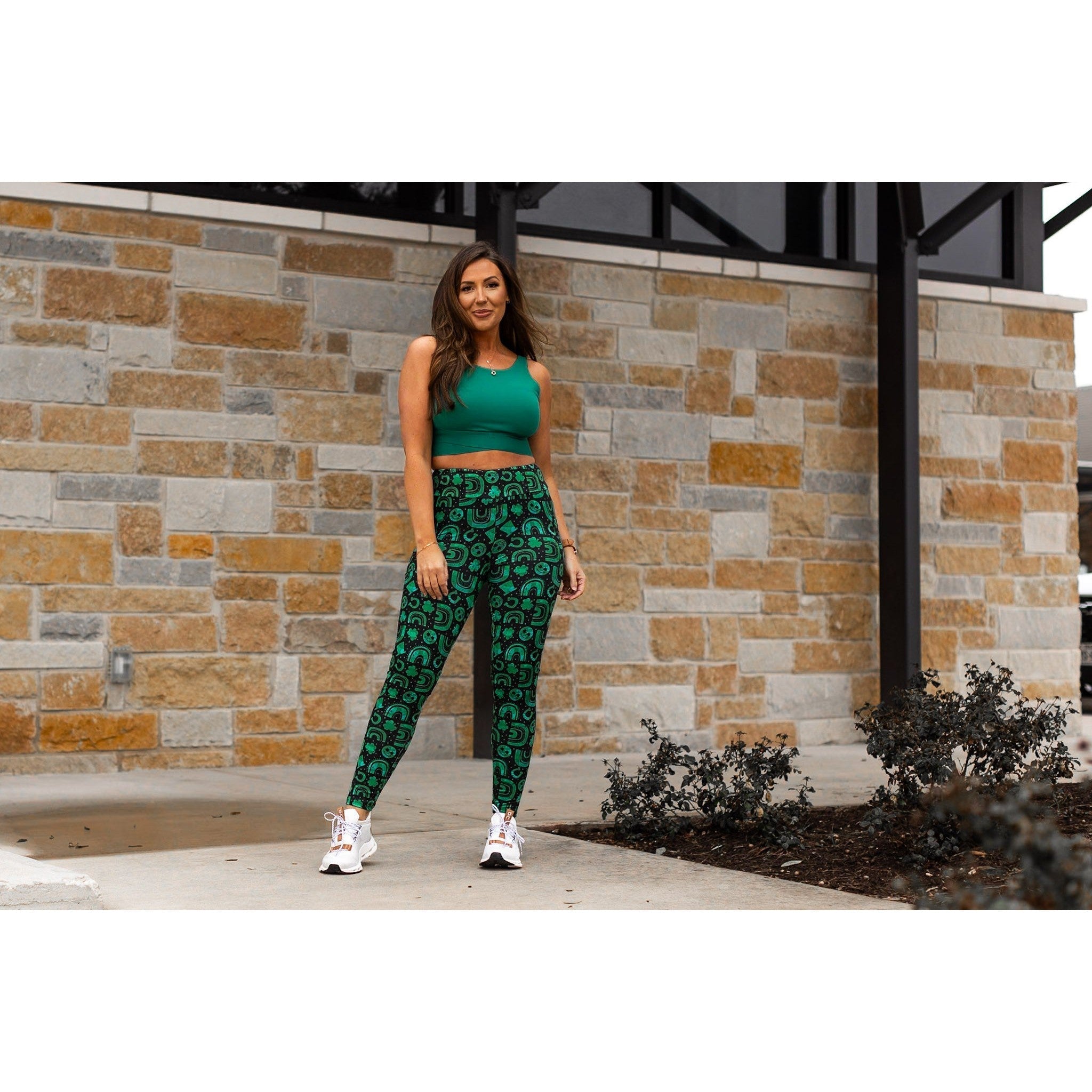 Ready to Ship | St Patricks Day LUCKY CHARM Leggings