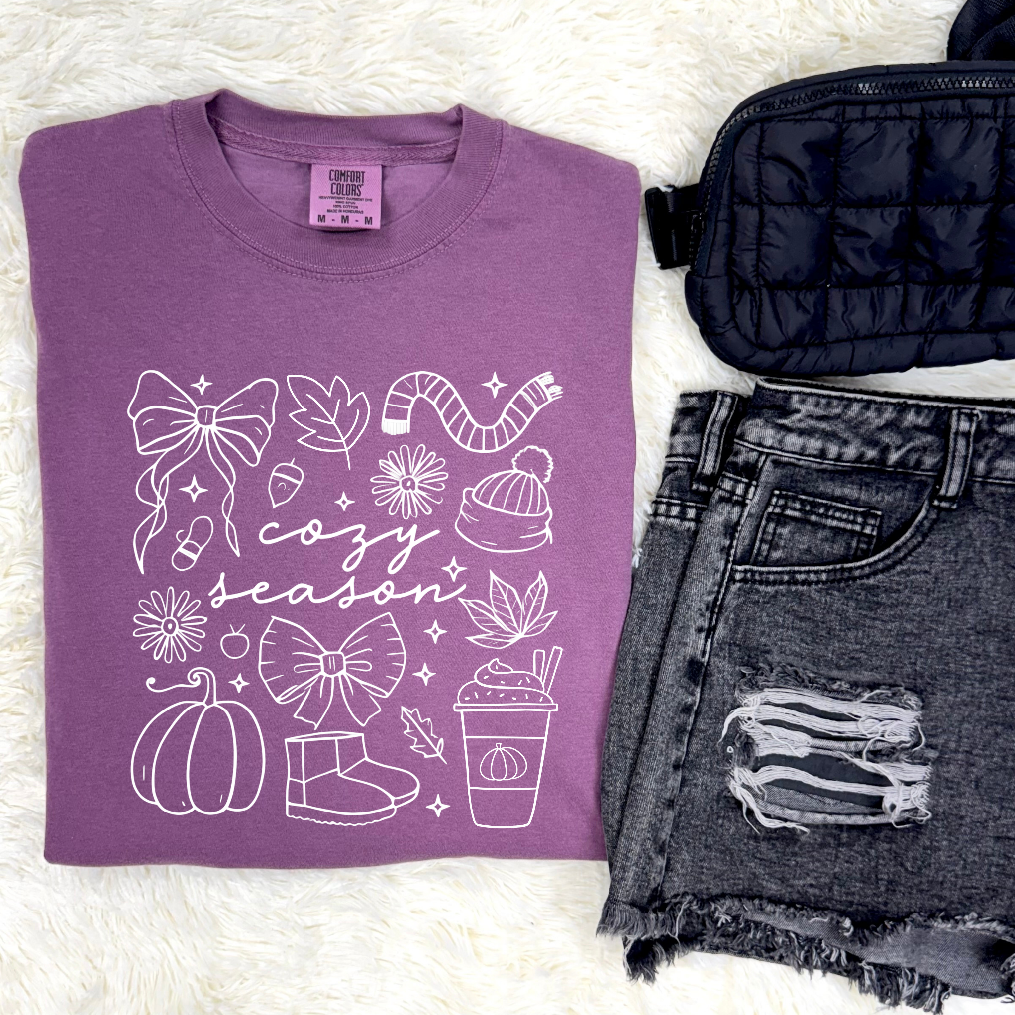 Cozy Icon Graphic Tee & Sweatshirt