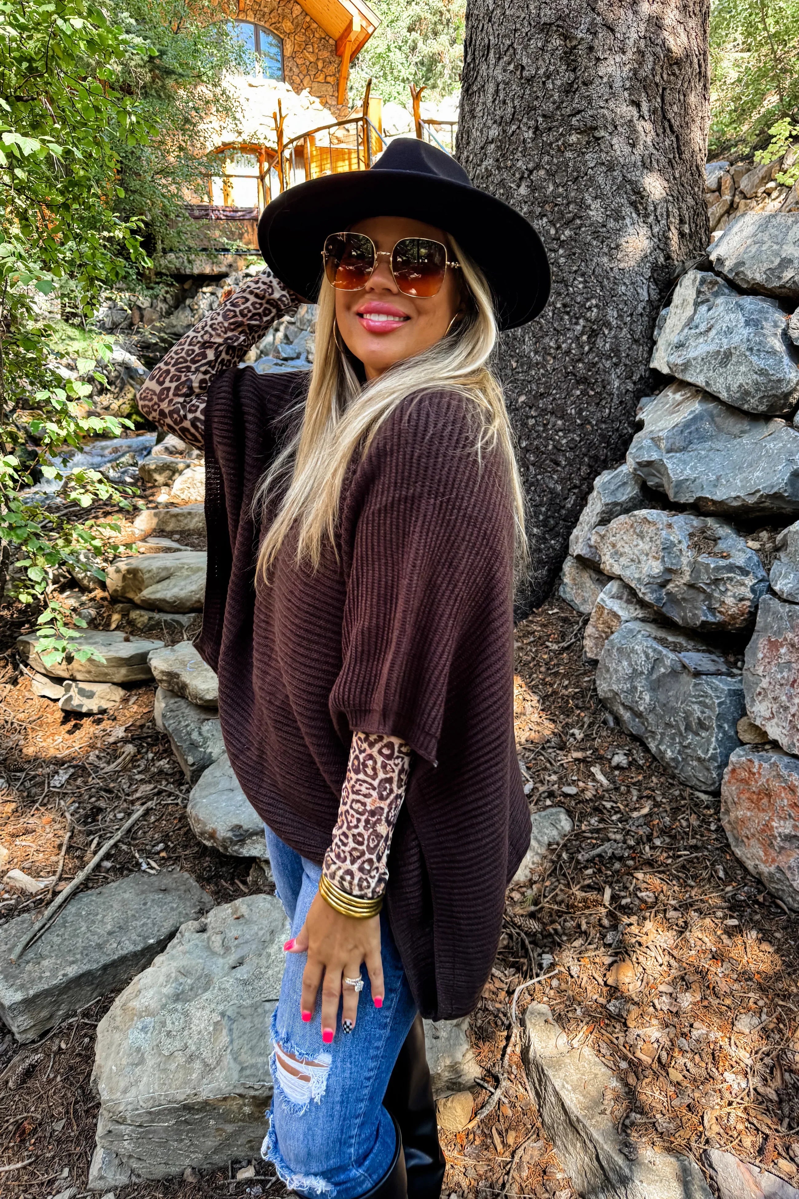 PREORDER: Fall Meg Pullover Poncho