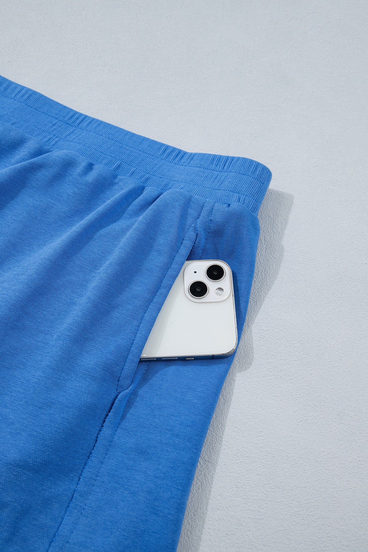 Green Elastic Skort Set