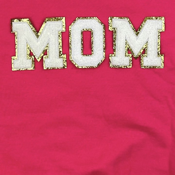 Baseball Mom Chenille Patch Sweatshirt