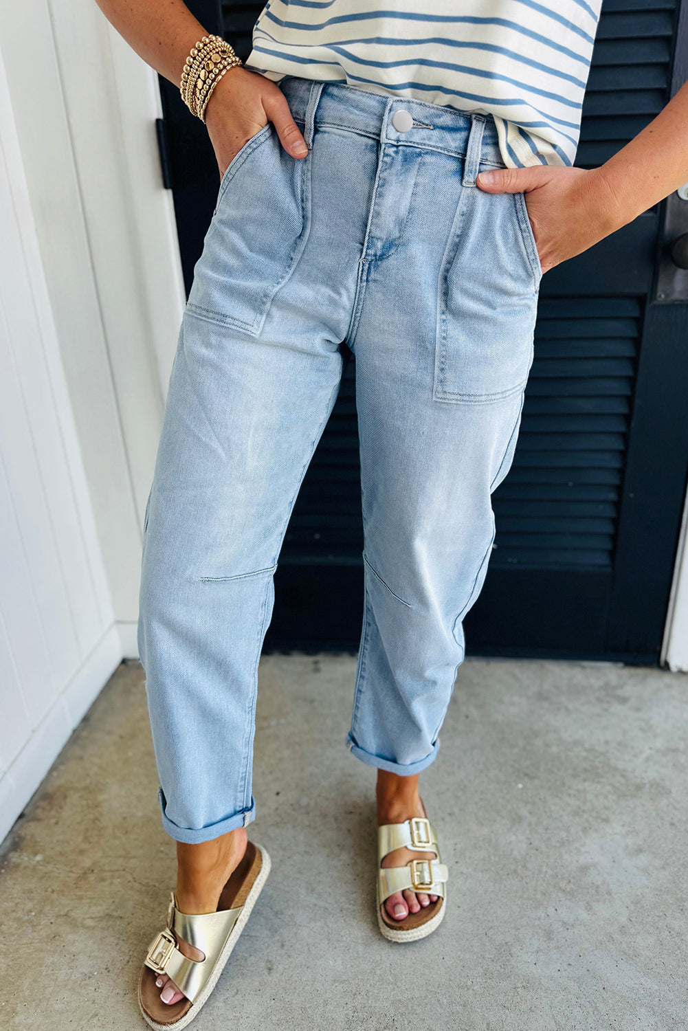 High Rise Barrel Jeans WTW