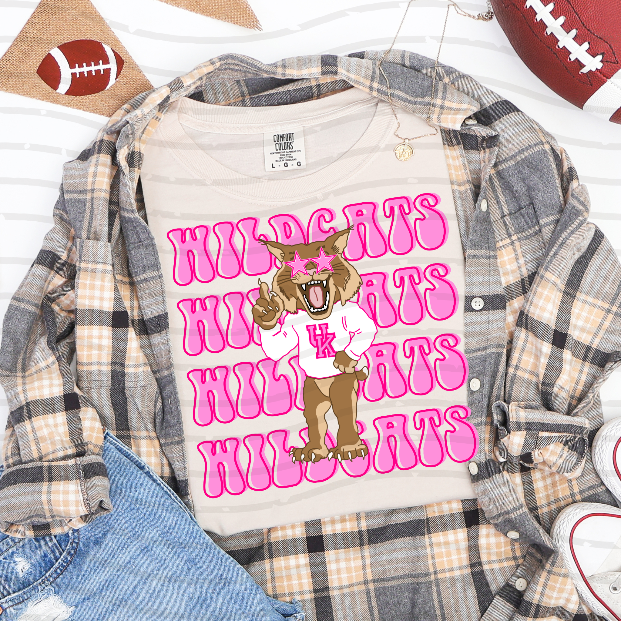 Pink Out War Eagles Tee