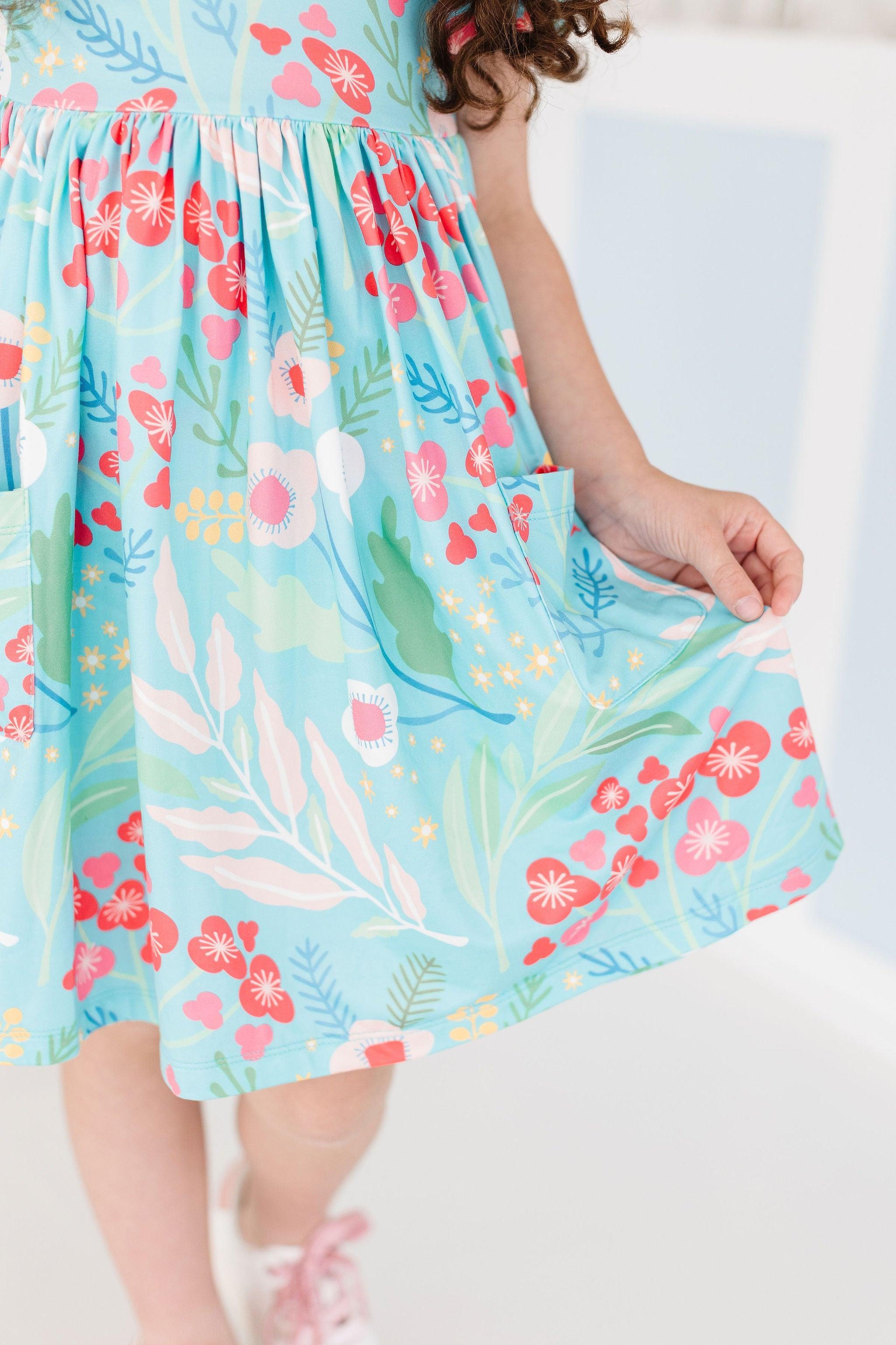 Spring Breeze S/S Pocket Twirl Dress