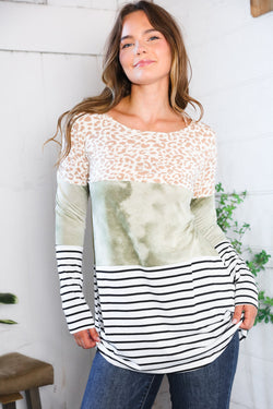 A Bold Blend Long Sleeve Tee