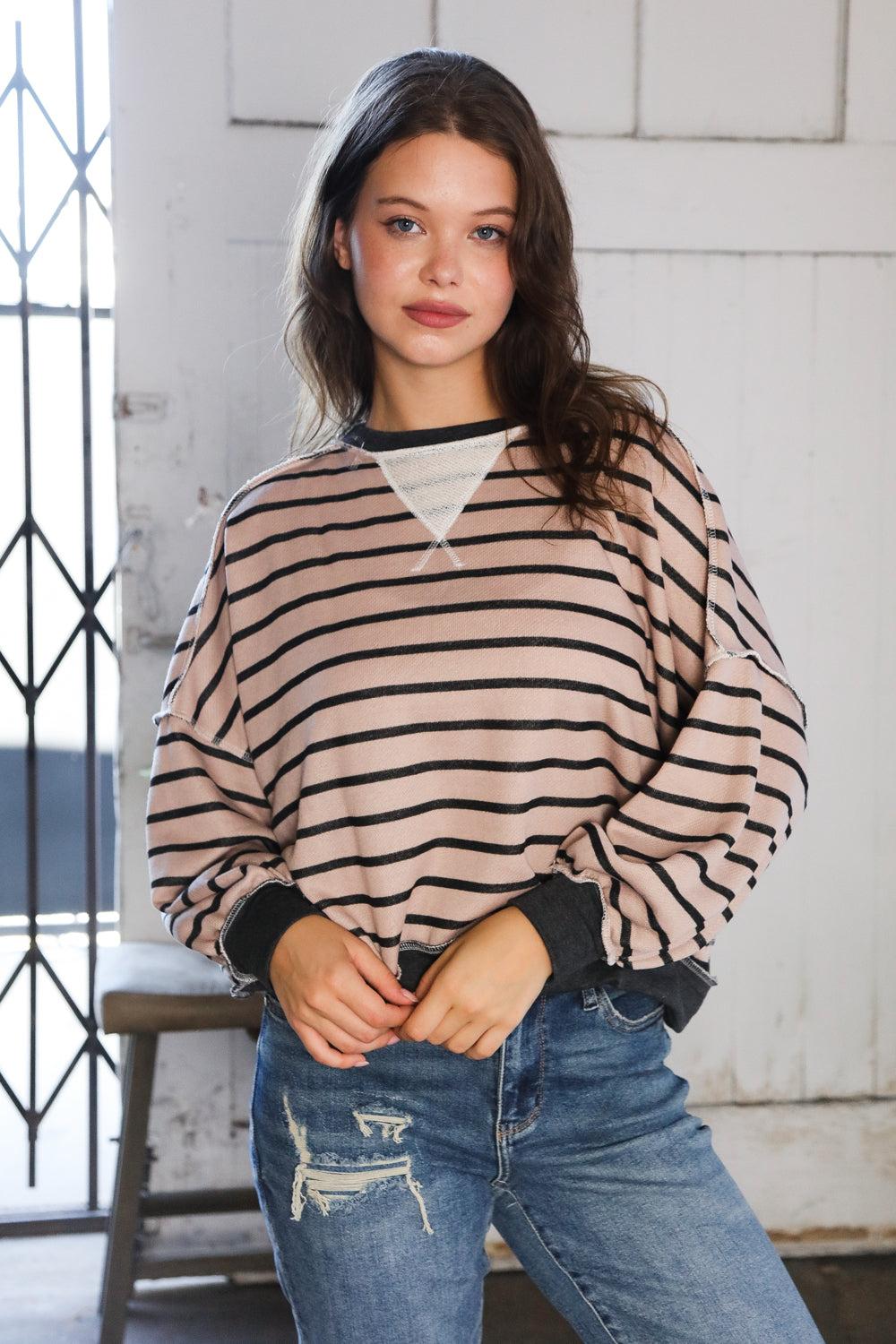 On a Cozy Canyon Mocha Pullover