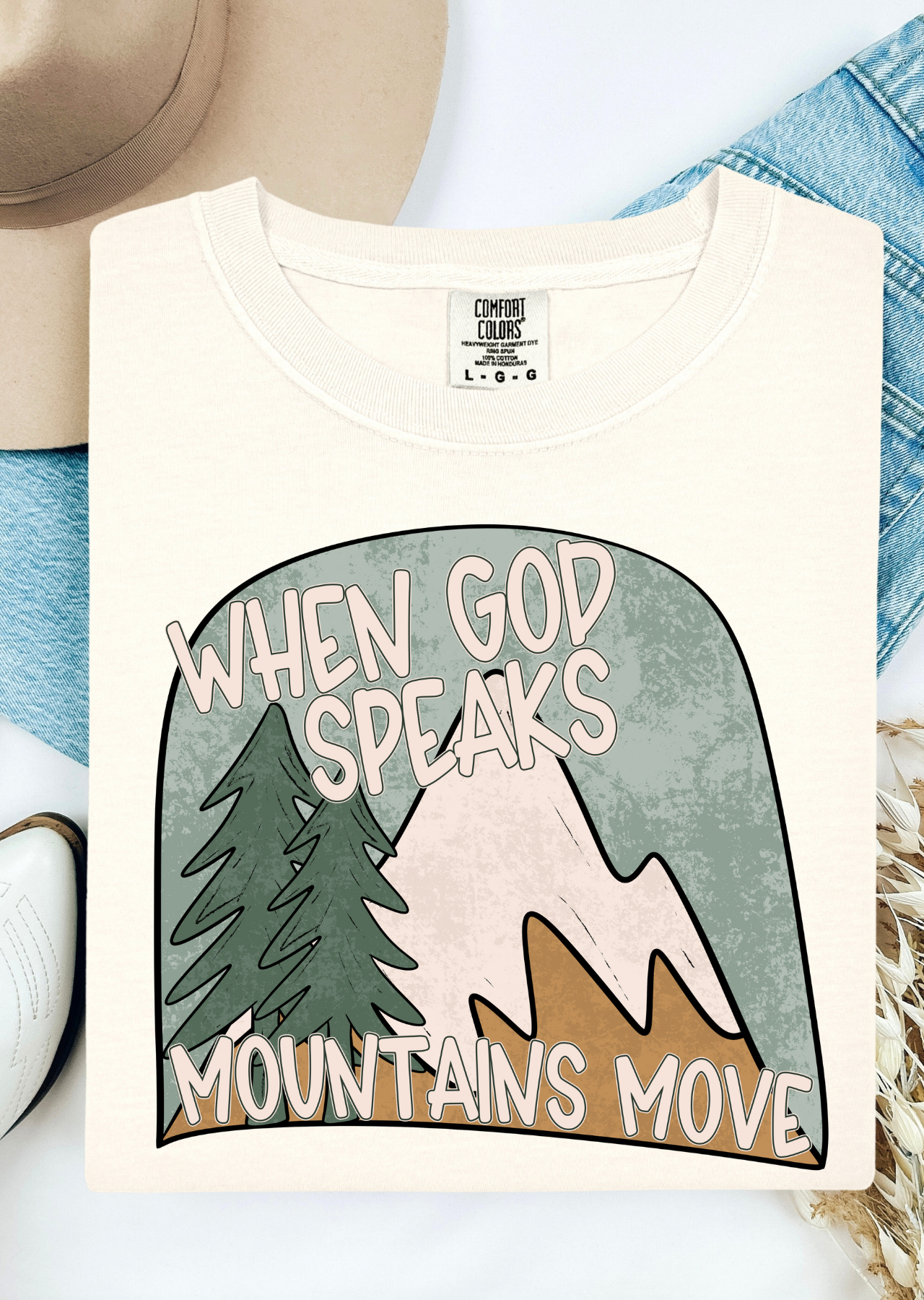 Mountains Move Comfort Colors T-Shirt