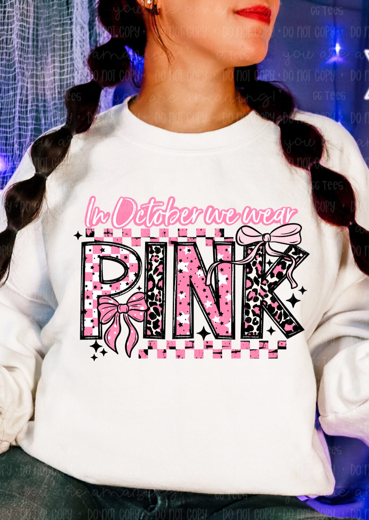 We wear Pink Sweatshirt