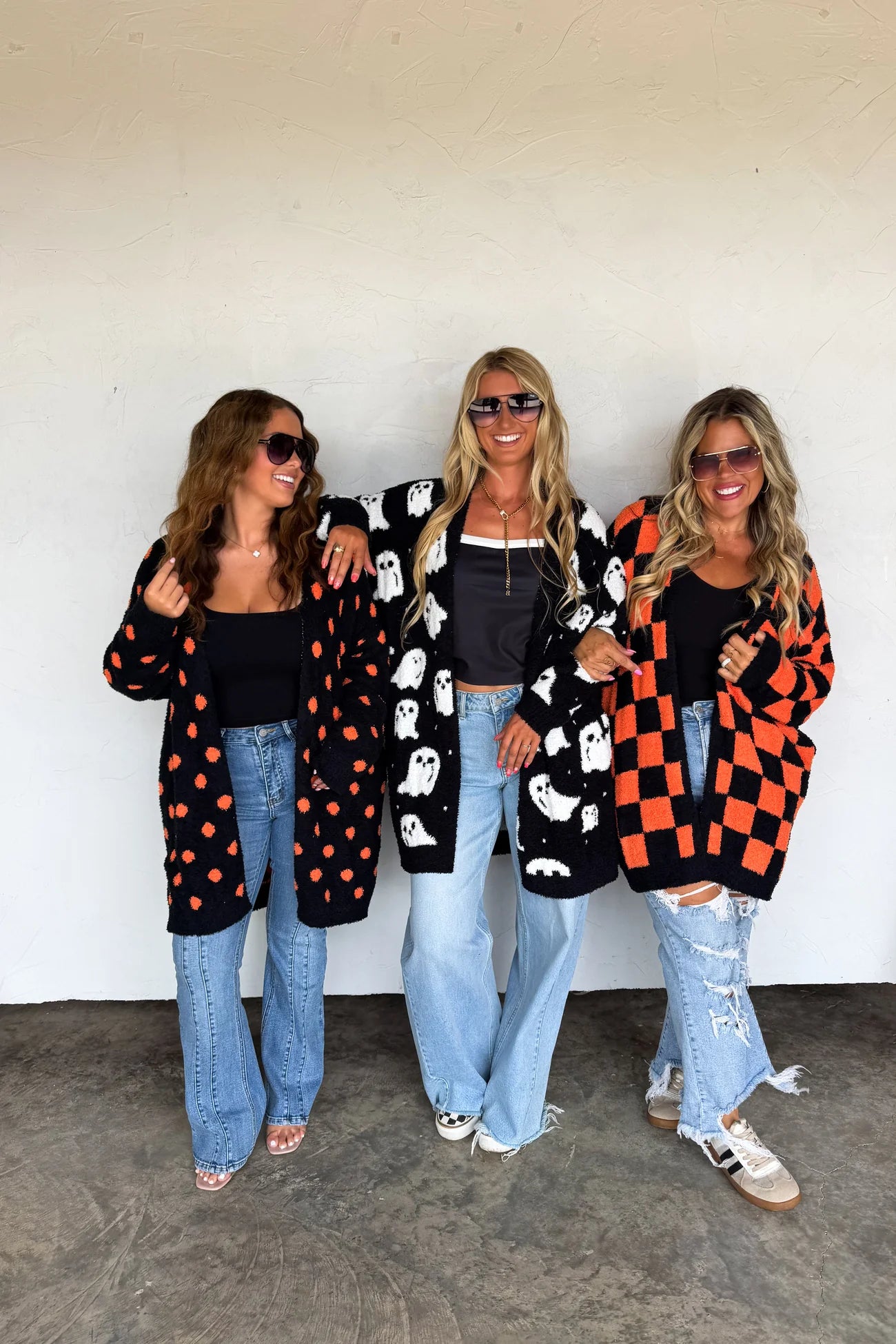 PREORDER- BOO CREW REVERSIBLE CLOUD CARDIGAN