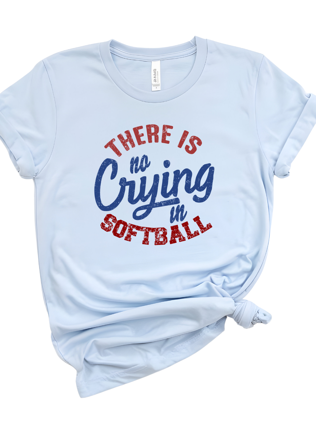 No Crying in Softball T-Shirt