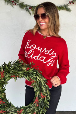 PREORDER- SANTA & HOWDY HOLIDAY SWEATERS