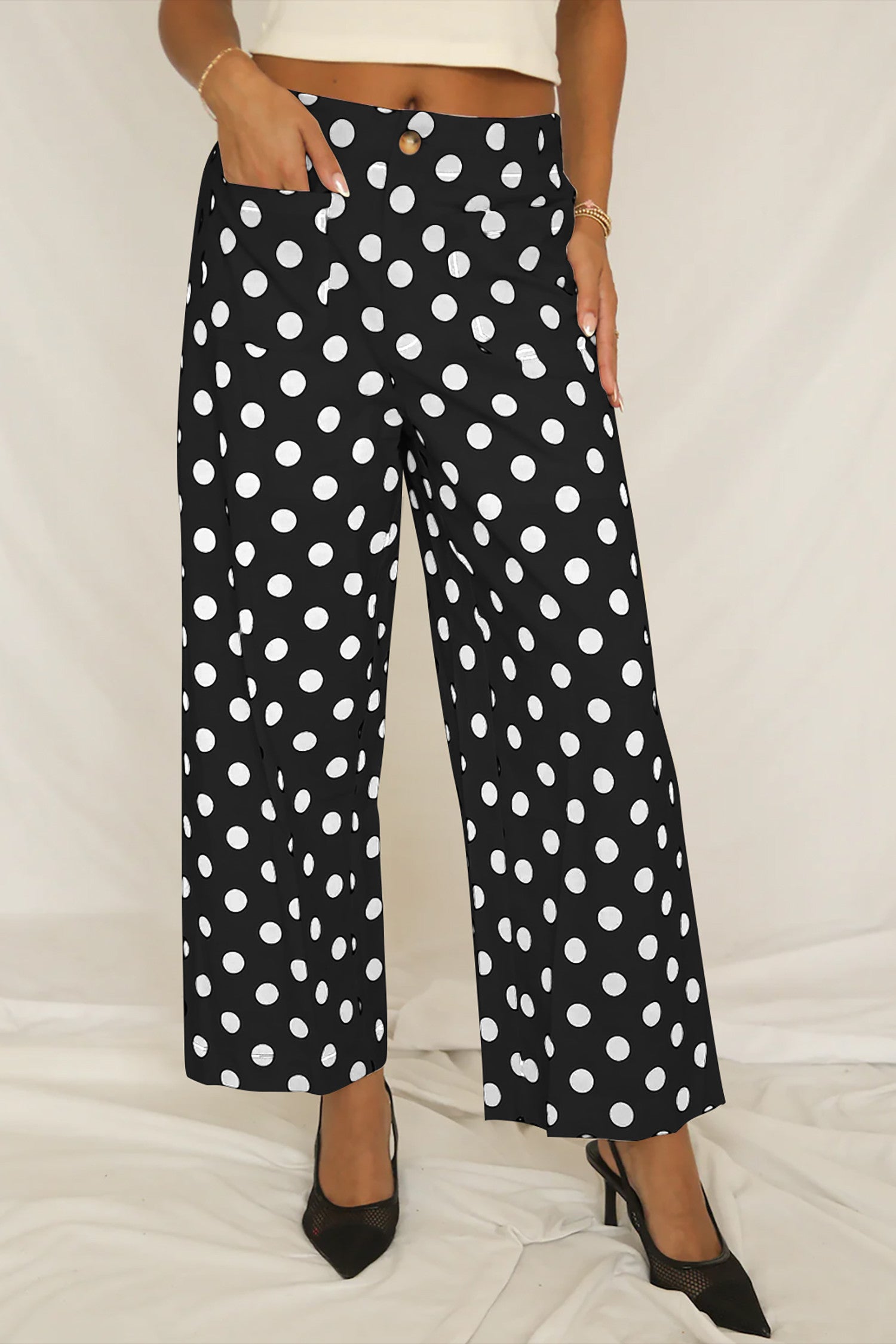 Polka Dot Loose Pants WTW