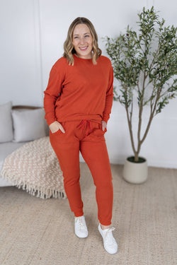 Corrine Joggers - Pumpkin