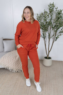 Corrine Joggers - Pumpkin