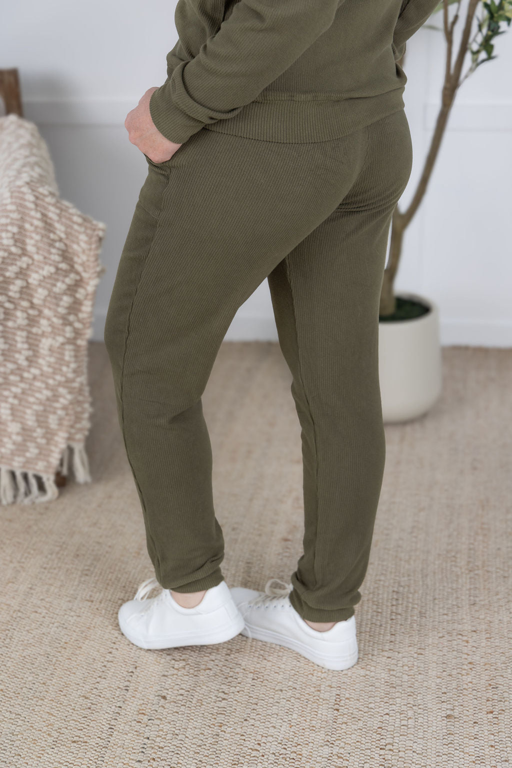 Corrine Joggers - Olive