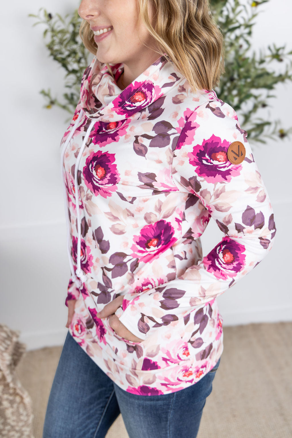 Soft Funnel Neck - Autumn Blossom