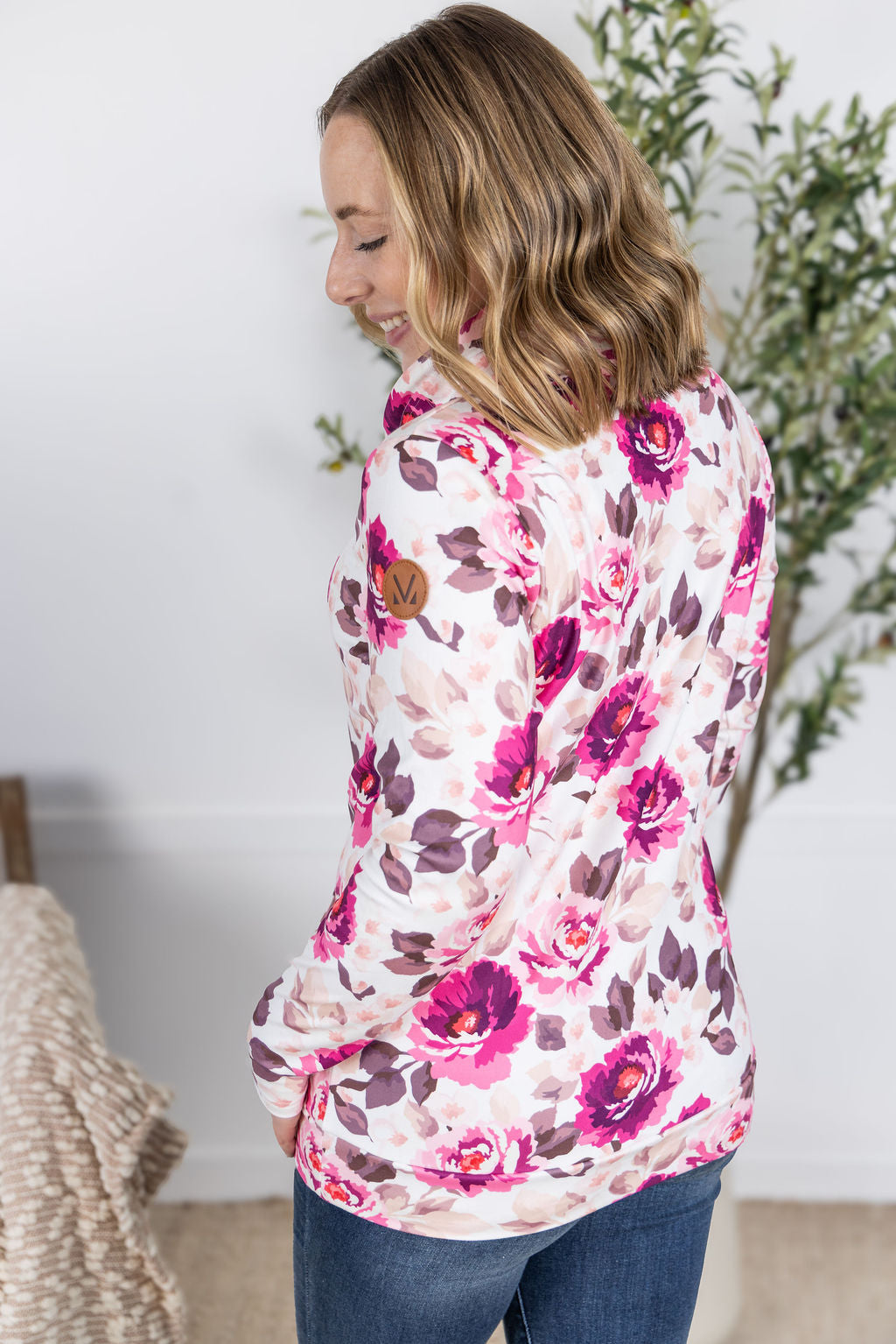 Soft Funnel Neck - Autumn Blossom