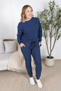 Corrine Joggers - Navy