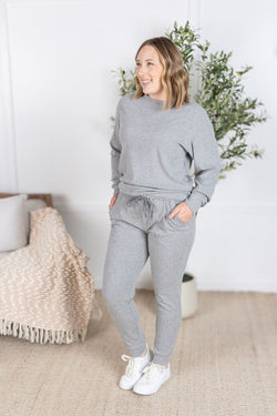 Corrine Joggers - Light Grey