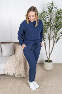 Corrine Joggers - Navy