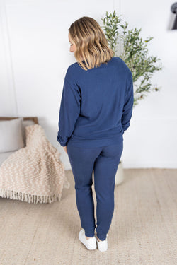 Corrine Joggers - Navy