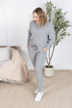 Corrine Joggers - Light Grey