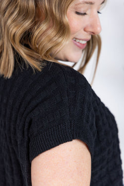 Kelly Knitted Top - Black