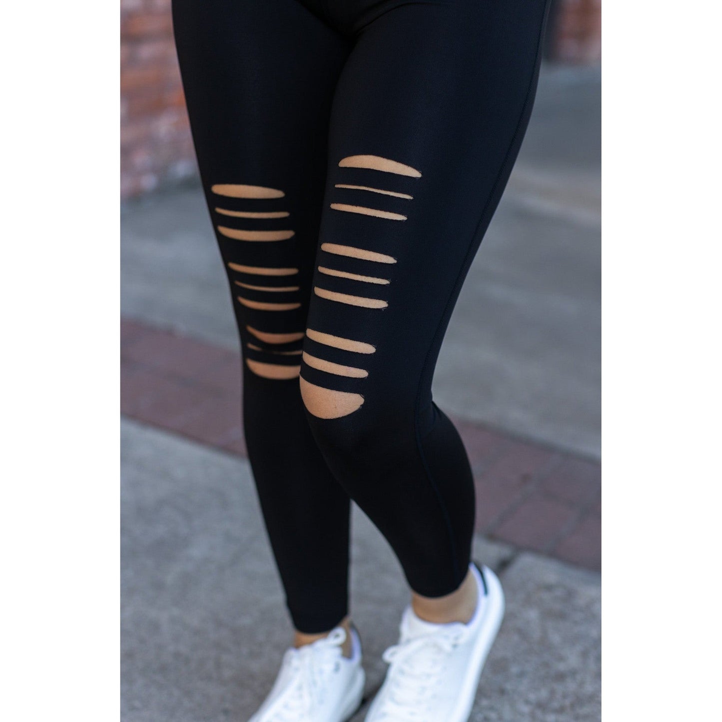 *PreOrder | The Jacqueline - High waisted Laser Cut / Cutout Leggings