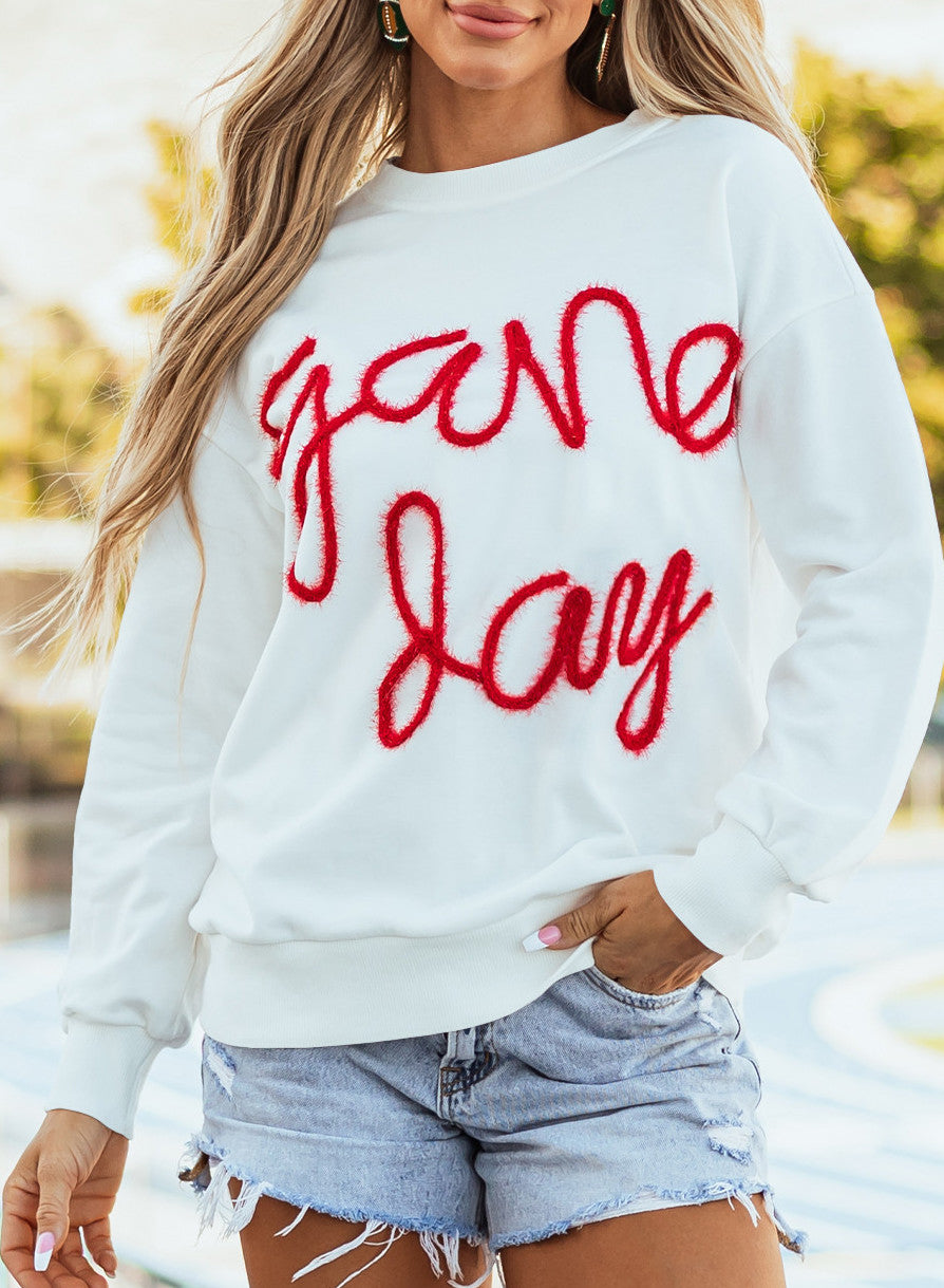 Tinsel Game Day Sweatshirt WTW